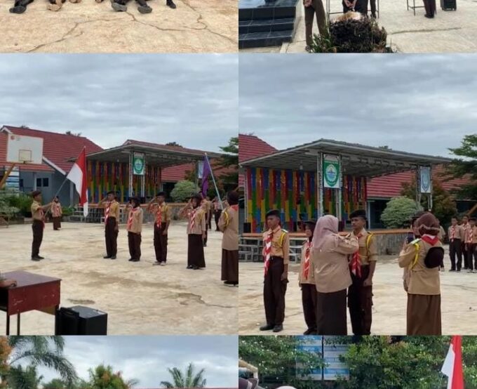 Serah Terima Jabatan Dewan Ambalan Masa Bakti 2024/2025 ke Dewan Ambalan Masa Bakti 2025/2026 SMAN BINGIN TELUK