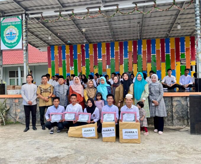 SMAN Bingin Teluk Memperingati Maulid Nabi Muhammad SAW 1447 H dengan Lomba Nasyid Antar Kelas